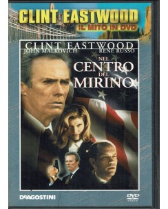 DVD nel centro del mirin con Clint Eastwood De Agostini ITA USATO editoriale B19