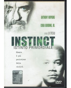 DVD Instinct Istinto Primordiale con A. Hopkins TOUCHSTONE PICTURES B19