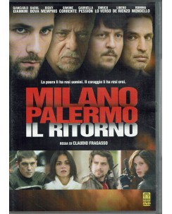 DVD MILANO PALERMO IL RITORNO Giannini Bova Memphis ITA USATO B19