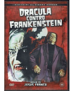 DVD Dracula contro Frankenstein di Jesus Franco editoriale ITA USATO B19