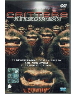 DVD Critters Gli Extraroditori 1986 ITA USATO B19