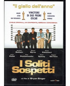 DVD I soliti sospetti con Kevin Spacey ITA USATO B19