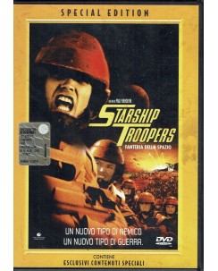DVD Starship Troopers Fanteria dello spazio special edition ITA USATO B19