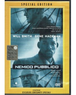 DVD Nemico pubblico con Will Smith SPECIAL EDITION con Will Smith ITA USATO B05