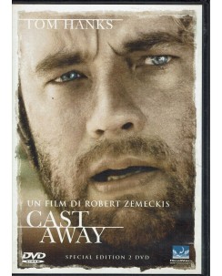 DVD Cast Away con 2 DVD  con Tom Hanks ITA USATO B05