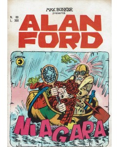 Alan Ford n. 80 Niagara di Max Bunker ed. Corno