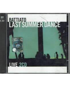 CD19 30 Franco Battiato Last Summer Dance Live 2 CD Sony Music USATO