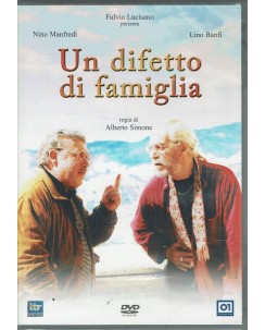 DVD Un difetto di famiglia con Lino Banfi Nino Manfredi ITA NUOVO B06