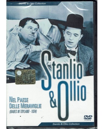 DVD STANLIO E OLLIO NEL PAESE DELLE MERAVIGLIE editoriale ITA NUOVO B06