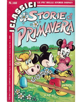 Classici Disney Seconda Serie n.160 ed. Mondadori BO03