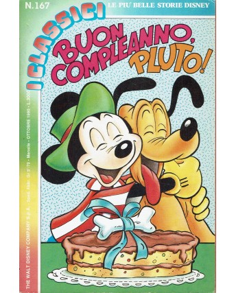 Classici Disney Seconda Serie n.167 ed. Mondadori BO03