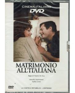 DVD Matrimonio all'italiana con S. Loren e Mastroianni EDITORIALE ITA NUOVO B06