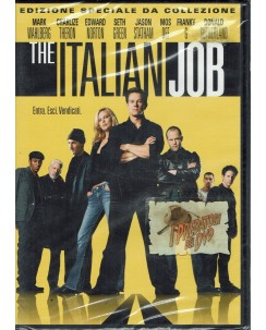 DVD The Italian Job con Whalberg Statham Theron ITA NUOVO B06