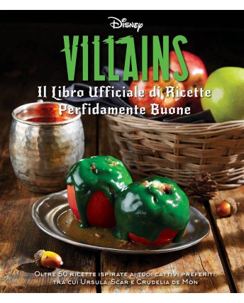 Disney Villains Il libro ufficiale di ricette perfidamente buone ed. Panini FU43