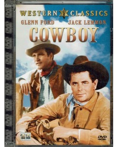 DvD Cowboy con Glenn Ford e Jack Lemmon ITA USATO B11