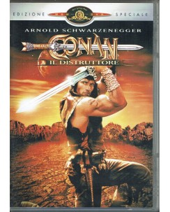 DVD Conan Il Distruttore con  Schwarzenegger ITA USATO B11