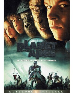DVD Planet Of The Apes. Il Pianeta delle Scimmie di Tim Burton ITA USATO B11