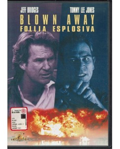 DVD Blown Away Follia esplosiva con Jeff Bridges e Tommy Lee Jones ITA USATO B11