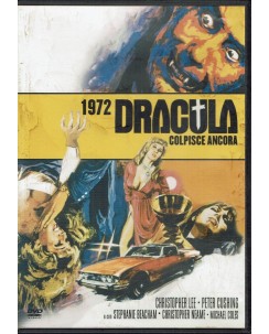 DVD DRACULA COLPISCE ANCORA ! di CHRISTOPHER LEE ITA USATO B11