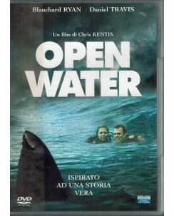 DVD Open Water con Daniel Travis ITA USATO B07