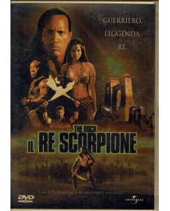 DVD IL RE SCORPIONE The Scorpion King DWAYNE JOHNSON THE ROCK ITA USATO B07