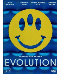 DVD Evolution con Duchovny J. Moore di Ivan Reitman ITA USATO B11