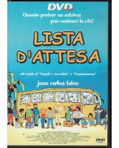 DVD Lista d'attesa di Juan Carlos Tabio EDITORIALE ITA USATO B11