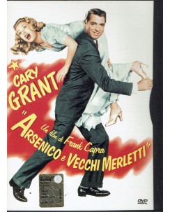 DVD Arsenico E Vecchi Merletti con Cary Grant di Frank Capra ITA USATO B11