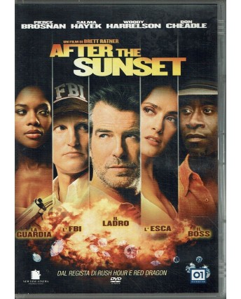 DVD After the sunset con Brosnan e Hayek ITA USATO B11
