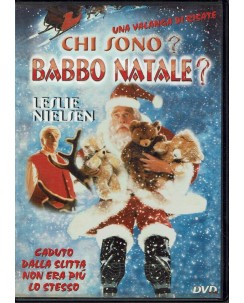 DVD CHI SONO? BABBO NATALE? con LESLIE NIELSEN ITA USATO B16