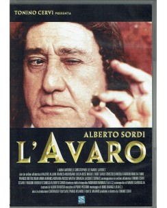 DVD L'AVARO di TONINO CERVI con ALBERTO SORDI Laura Antonelli ITA USATO