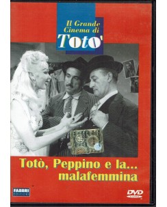 DVD IL GRANDE CINEMA DI TOTO' PEPPINO E LA MALAFEMMINA ITA USATO B16