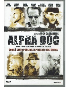 DVD Alpha Dog con Bruce Willis di Nick Cassavet ITA USATO B16