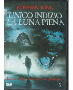 DVD UNICO INDIZIO LA LUNA PIENA -dal libro di STEPHEN KING ITA USATO B16