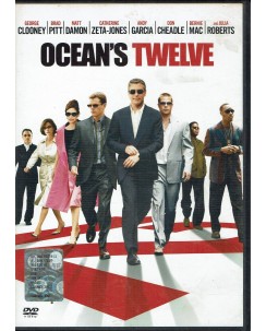 DVD Ocean's Twelve con Clooney Pitt Damon ITA USATO B16