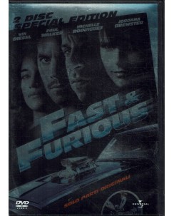 DVD Fast And Furious edizione Speciale 2  dischi ITA USATO Vin Diesel B06