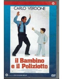 DVD Il bambino e il poliziotto con Carlo Verdone ITA USATO B16