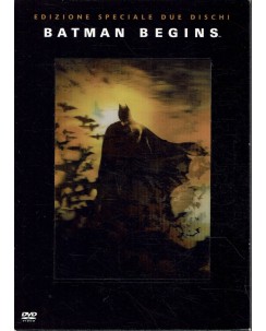 DvD Batman Begins ( 2dvd) edizione Speciale Lenticular ITA USATO B16