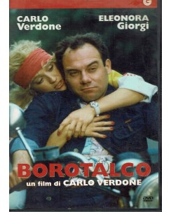 DVD Borotalco con Carlo Verdone ed Eleonora Giorgi ITA USATO B16