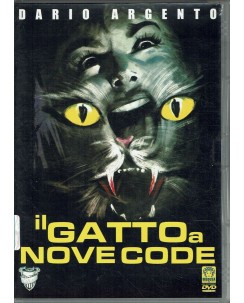 DVD Il gatto a nove code di Dario Argento ITA USATO B16