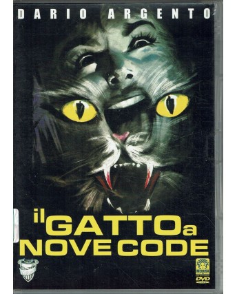 DVD Il gatto a nove code di Dario Argento ITA USATO B16