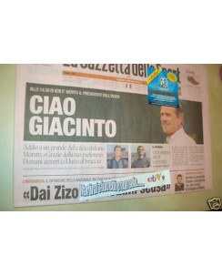 Gazzetta dello Sport 5/9/2006:Addio Giacinto Facchetti