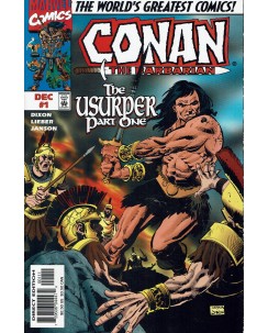 Conan the barbarian the usurper n.  1 dec 97 ed. Marvel Lingua originale OL13