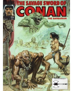 The savage sword of Conan the barbarian n.176 aug 90 ed. Marvel Comics FU39