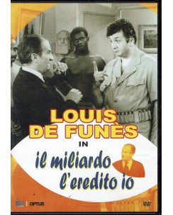 DVD Il miliardo lo eredito io di Louis de Funes editoriale ITA USATO B16