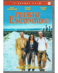 DVD Puerto Escondido un film con Diego Abatantuono e Claudio Bisio ITA USATO B16