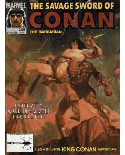 The savage sword of Conan the barbarian n.205 jan 93 ed. Marvel Comics FU39
