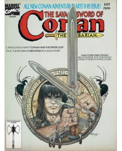The savage sword of Conan the barbarian n.207 mar 93 ed. Marvel Comics FU39