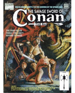 The savage sword of Conan the barbarian n.210 jun 93 ed. Marvel Comics FU39