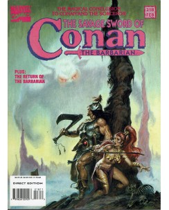 The savage sword of Conan the barbarian n.218 feb 94 ed. Marvel Comics FU39
